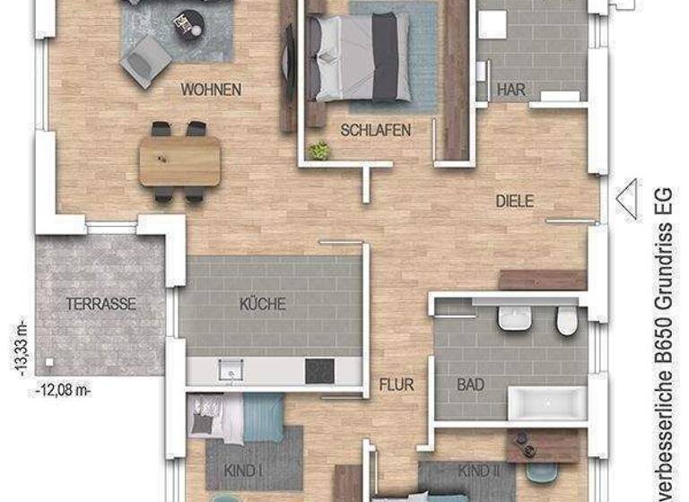 Bungalow zum Kauf provisionsfrei 339.500 € 4 Zimmer 123 m² 680 m² Grundstück Consrade Plate 19086