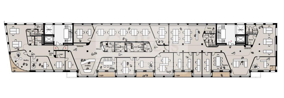 Bürogebäude zur Miete 21,50 € 609,9 m²<br/>Bürofläche ab 609,9 m²<br/>Teilbarkeit Neustadt Hamburg 20459