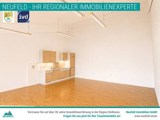 Bürofläche zur Miete 359 € 1 Zimmer 41 m² Bürofläche Oedheim 74229