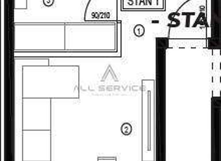 Studio zum Kauf 141.360 € 1 Zimmer 35 m² Kastel Luksic, Kastela Kastela