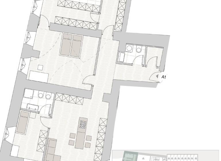 Wohnung zum Kauf 434.000 € 3 Zimmer 120,3 m² 1. Geschoss Leitach 55 Klausen 39043