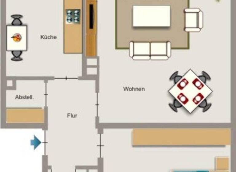 Wohnung zur Miete 353 € 2,5 Zimmer 47 m² 1. Geschoss frei ab 01.04.2026 Am Küllenacker 9 Fahrn Duisburg 47169