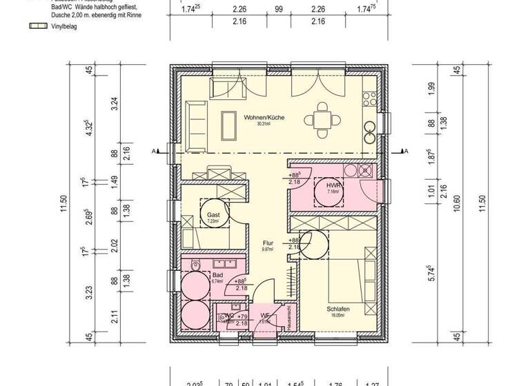 Grundstück zum Kauf 45.000 € 537 m² Grundstück Lorbeerweg 5 Loquard Krummhörn 26736