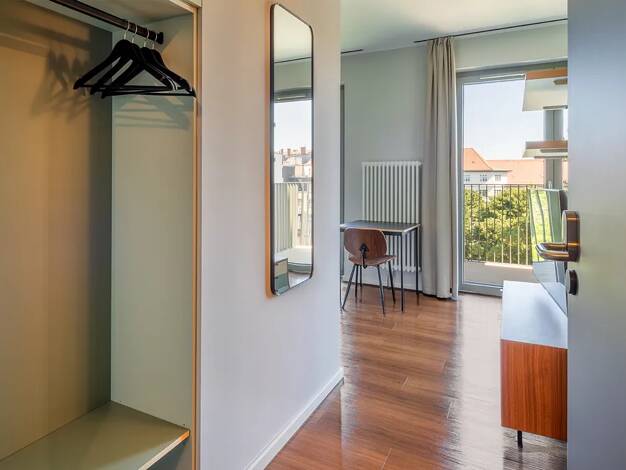 Studio zur Miete 995 € 1 Zimmer 27 m² frei ab sofort Braunschweiger Straße 21 Neukölln Berlin 12055