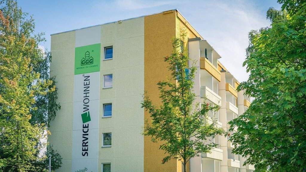 Studio zur Miete 185 € 1 Zimmer 34,3 m² 5. Geschoss frei ab 01.07.2026 Walter-Ranft-Str. 1 Hutholz Chemnitz 09123