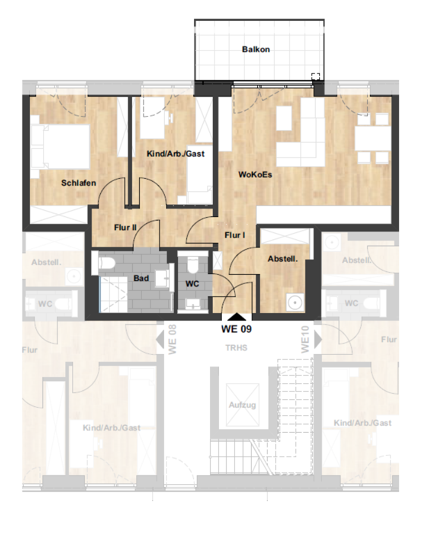 Wohnung zur Miete 980 € 3 Zimmer 74,2 m²<br/>Wohnfläche 01.03.2025<br/>Verfügbarkeit Riensförde Stade 21680