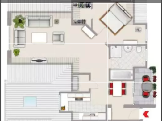 Wohnung zur Miete 780 € 2 Zimmer 61 m² Geschoss 3/4 frei ab 01.04.2026 Ludwig-Erhard-Platz 2-4 Dudenhofen Rodgau 63110