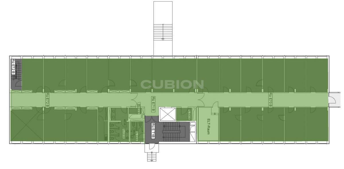 Bürogebäude zur Miete provisionsfrei 11,50 € 657,8 m²<br/>Bürofläche ab 657,8 m²<br/>Teilbarkeit Rüttenscheider Straße 1-3 Südviertel Essen 45128