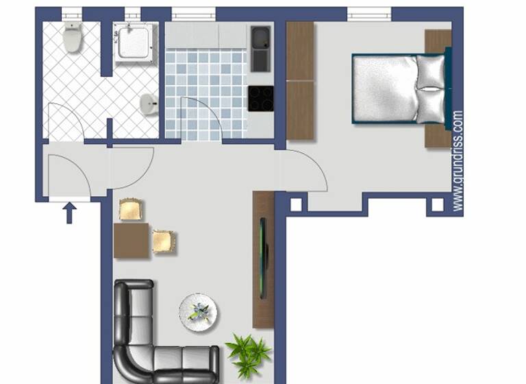 Wohnung zur Miete 378 € 2 Zimmer 38,1 m² frei ab 16.05.2026 Heidestr. 21 Schnaitheim Heidenheim 89520