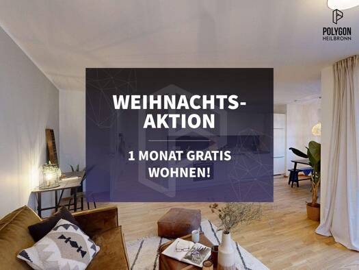 Wohnung zur Miete - Erstbezug 1.180 € 3 Zimmer 73,8 m² 3. Geschoss Happelstraße 39 Heilbronn 74074
