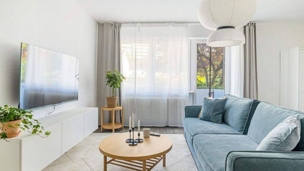 Wohnung zur Miete Wohnen auf Zeit 830 € 1,5 Zimmer 54 m² frei ab sofort Görlitzer Str. 2 Hochheim Hochheim am Main 65239