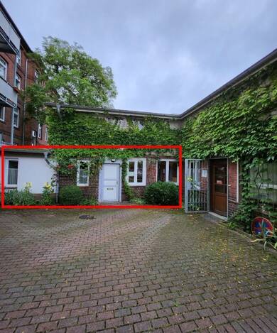 Büro-/Praxisfläche zur Miete provisionsfrei 350 € 3 Zimmer 53,5 m² Bürofläche Johannesstraße Paulsstadt Schwerin 19053