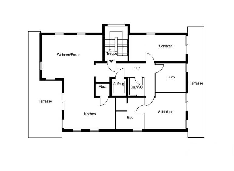 Penthouse zum Kauf - Erstbezug 685.105 € 4 Zimmer 163 m² 3. Geschoss Pesch Mönchengladbach 41065