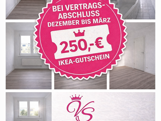 Wohnung zur Miete 255 € 2 Zimmer 46,5 m² 4. Geschoss Geibelstraße 170 Gablenz Chemnitz 09127