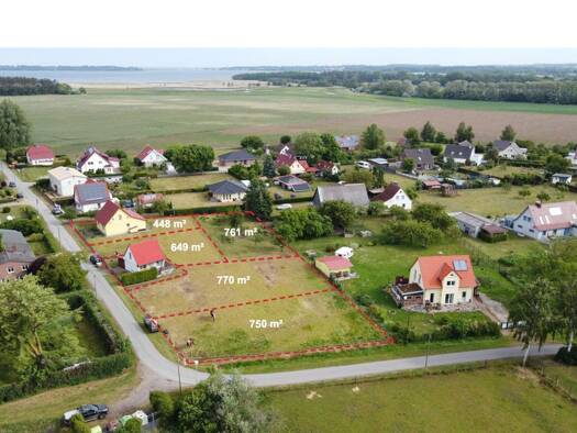 Grundstück zum Kauf provisionsfrei 130.500 € 750 m² Grundstück Zum Haff Teßmannsdorf Am Salzhaff- Teßmannsdorf 18233