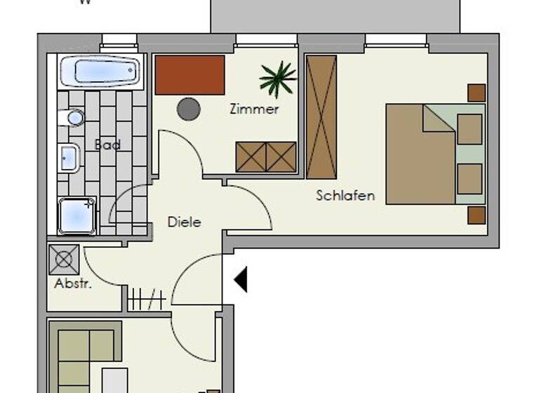 Wohnung zum Kauf 599.000 € 3 Zimmer 70 m² 4. Geschoss Winterhude Hamburg 22303