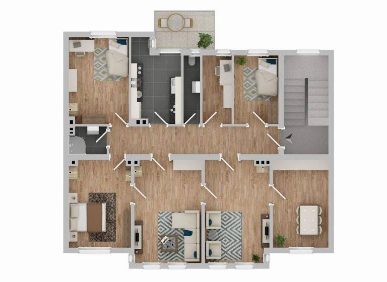 Wohnung zum Kauf 560.000 € 7 Zimmer 135 m² 1. Geschoss Rennweg Nürnberg 90489