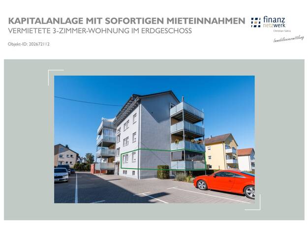 Wohnung zum Kauf 220.000 € 3 Zimmer 70 m² Hohenneuffenstraße 11 Sigmaringen Sigmaringen 72488