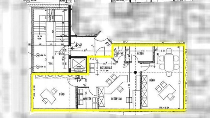 Büro-/Praxisfläche zur Miete provisionsfrei 1.069 € Oesede Georgsmarienhütte 49124