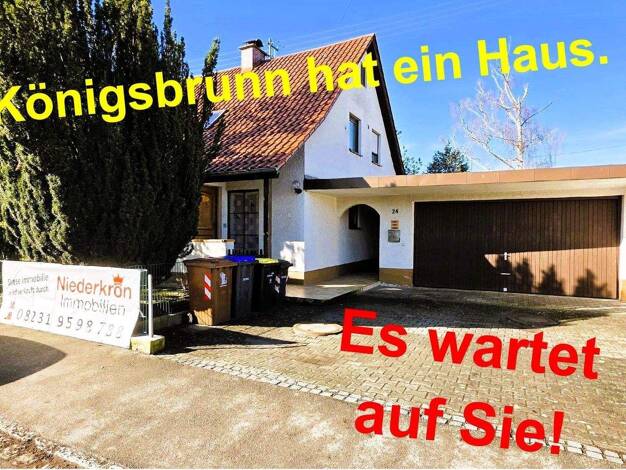 Einfamilienhaus zum Kauf 750.000 € 5 Zimmer 116 m² 817 m² Grundstück Schwabenstraße 24 Königsbrunn 86343