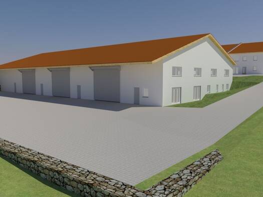 Produktionshalle zur Miete - Erstbezug 1.200 m² Lagerfläche teilbar ab 500 m² Am Ebenfeld Auerbach Zachenberg 94239