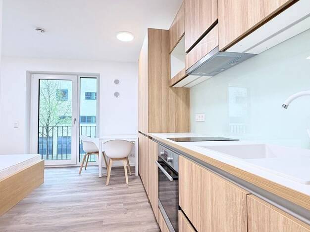Wohnung zur Miete 724 € 1 Zimmer 22,3 m² 1. Geschoss frei ab 24.08.2026 Rosensteinstraße Nord Nord 70191