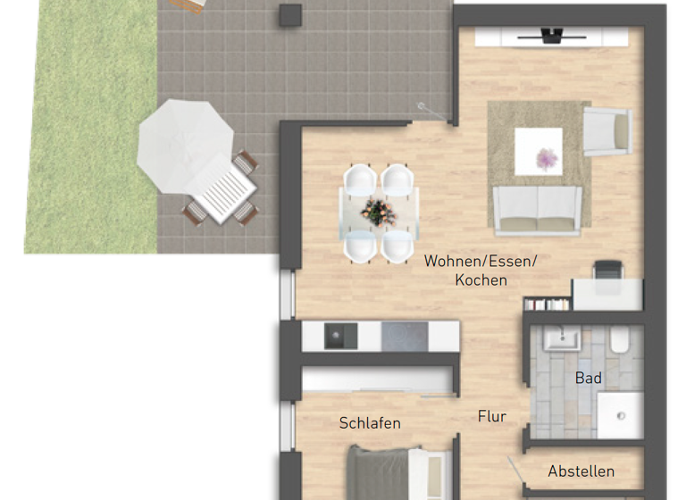 Wohnung zum Kauf provisionsfrei als Kapitalanlage geeignet 373.000 € 3 Zimmer 82,1 m² Schwenningen Villingen-Schwenningen 78054
