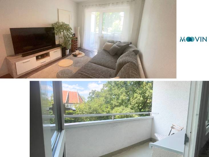 Studio zur Miete 688 € 2 Zimmer 43,8 m²<br/>Wohnfläche 1.<br/>Geschoss ab sofort<br/>Verfügbarkeit Maybachstrasse 17 Eschersheim Frankfurt am Main 60433