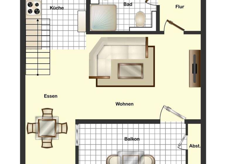 Studio zum Kauf 199.000 € 1 Zimmer 33 m² 3. Geschoss Grömitz 23743