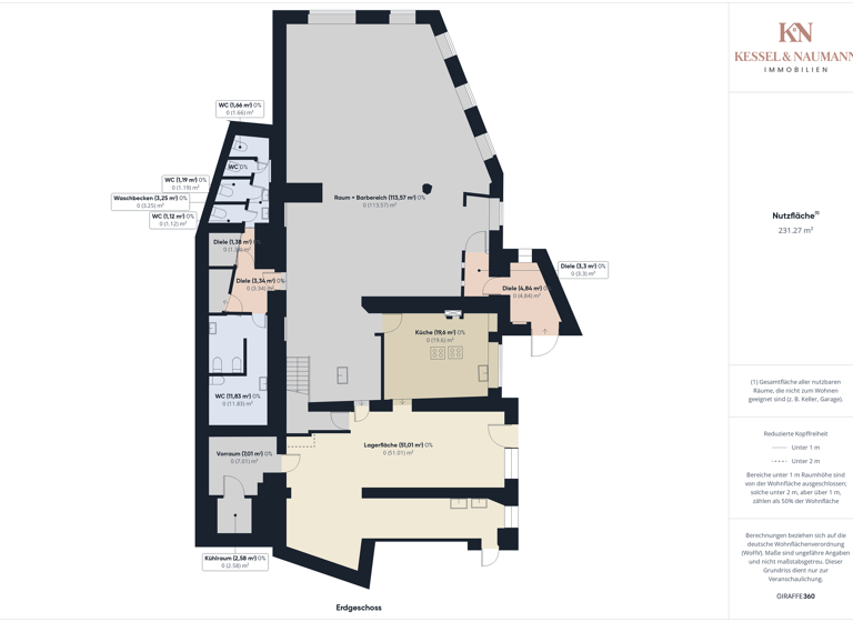 Büro zur Miete 850 € 4 Zimmer 368 m² Bürofläche teilbar ab 137 m² Bischmisheim Saarbrücken 66132