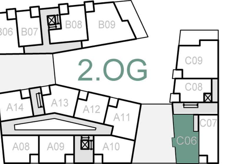 Wohnung zum Kauf provisionsfrei 331.510 € 3 Zimmer 69,8 m² 2. Geschoss Melle-Mitte Melle 49324