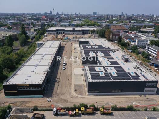 Halle/Industriefläche zur Miete provisionsfrei 8.000 m² Lagerfläche teilbar ab 320 m² Flingern Süd Düsseldorf 40233