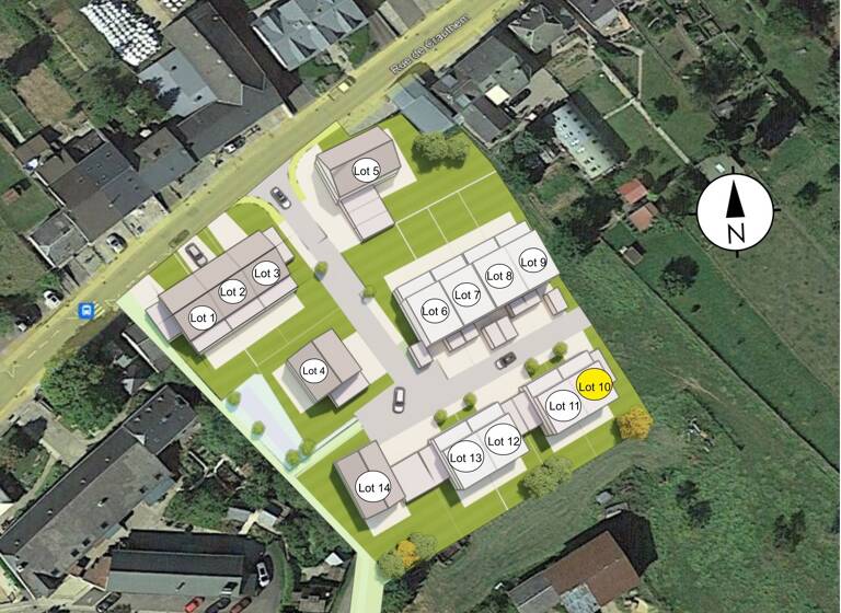 Doppelhaushälfte zum Kauf - Erstbezug provisionsfrei 1.349.000 € 222 m² 383 m² Grundstück Peppange 3390