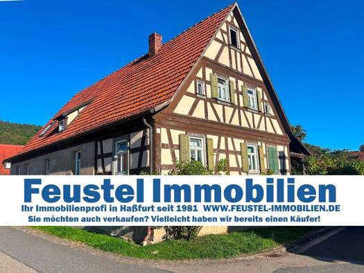 Einfamilienhaus zum Kauf als Kapitalanlage geeignet 64.000 € 6 Zimmer 170 m² 980 m² Grundstück Nassach Aidhausen 97491