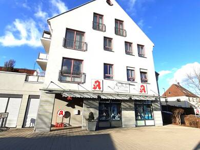 Ladenfläche zur Miete provisionsfrei 10 € 4,5 Zimmer 126,7 m² Verkaufsfläche Rathausplatz 2 Biberbach Biberbach 86485