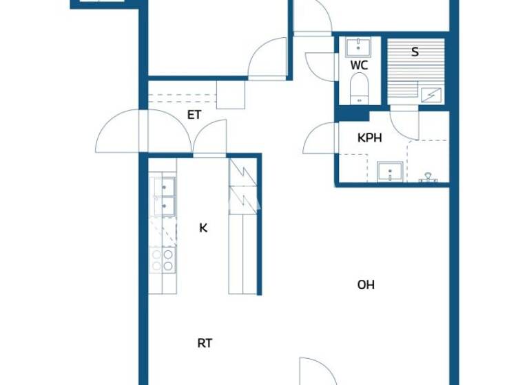 Wohnung zum Kauf 184.000 € 3 Zimmer 72,5 m² 2. Geschoss Nordenskiöldinkatu 25 Porvoo 06100
