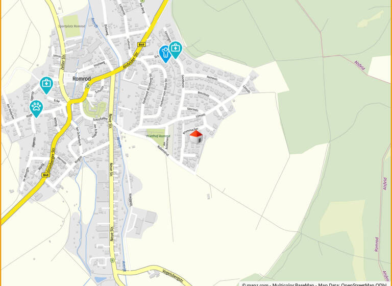 Grundstück zum Kauf provisionsfrei 73.500 € 735 m² Grundstück Romrod 36329