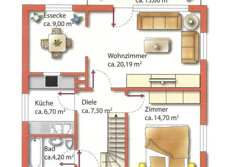 Haus zum Kauf 349.900 € 3 Zimmer 112 m² 1.113 m² Grundstück Klecken Rosengarten-Klecken 21224