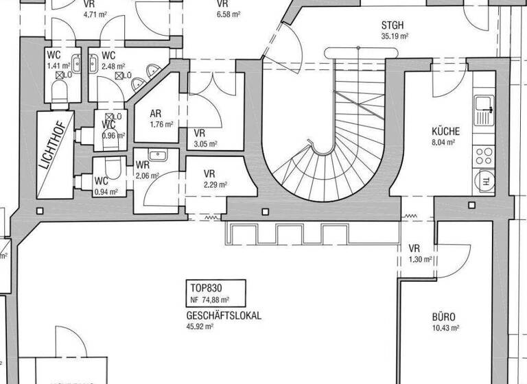 Halle/Industriefläche zum Kauf 227.000 € 74,9 m² Lagerfläche Meiselstraße Wien 1150