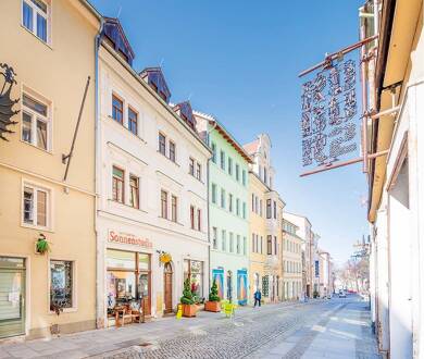 Wohn- und Geschäftshaus zur Versteigerung als Kapitalanlage geeignet 395.000 € 400 m² Grundstück Innere Weberstraße 13 Zittau Zittau 02763