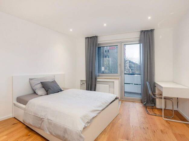 WG-Zimmer zur Miete Wohnen auf Zeit 495 € 62 m² 1. Geschoss Spichernstraße 60 Derendorf Düsseldorf 40476