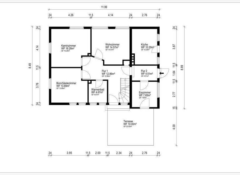 Einfamilienhaus zum Kauf 449.000 € 7 Zimmer 162,3 m² 1.850 m² Grundstück Melbeck 21406