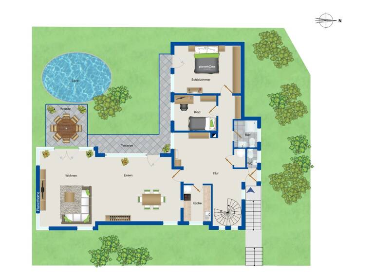 Einfamilienhaus zum Kauf 695.000 € 6 Zimmer 160 m² 707 m² Grundstück Alterlangen Erlangen 91056