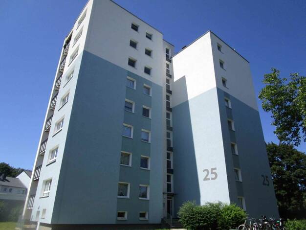 Wohnung zur Miete 643 € 3 Zimmer 69,5 m² 8. Geschoss frei ab 31.07.2025 Gerhart-Hauptmann Str. 25 Innenstadt Viersen 41747