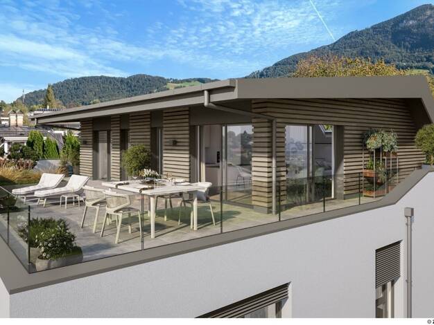 Penthouse zum Kauf - Erstbezug 1.480.000 € 3 Zimmer 96 m² 1. Geschoss Salzachstraße 11 Aigen I Salzburg 5026