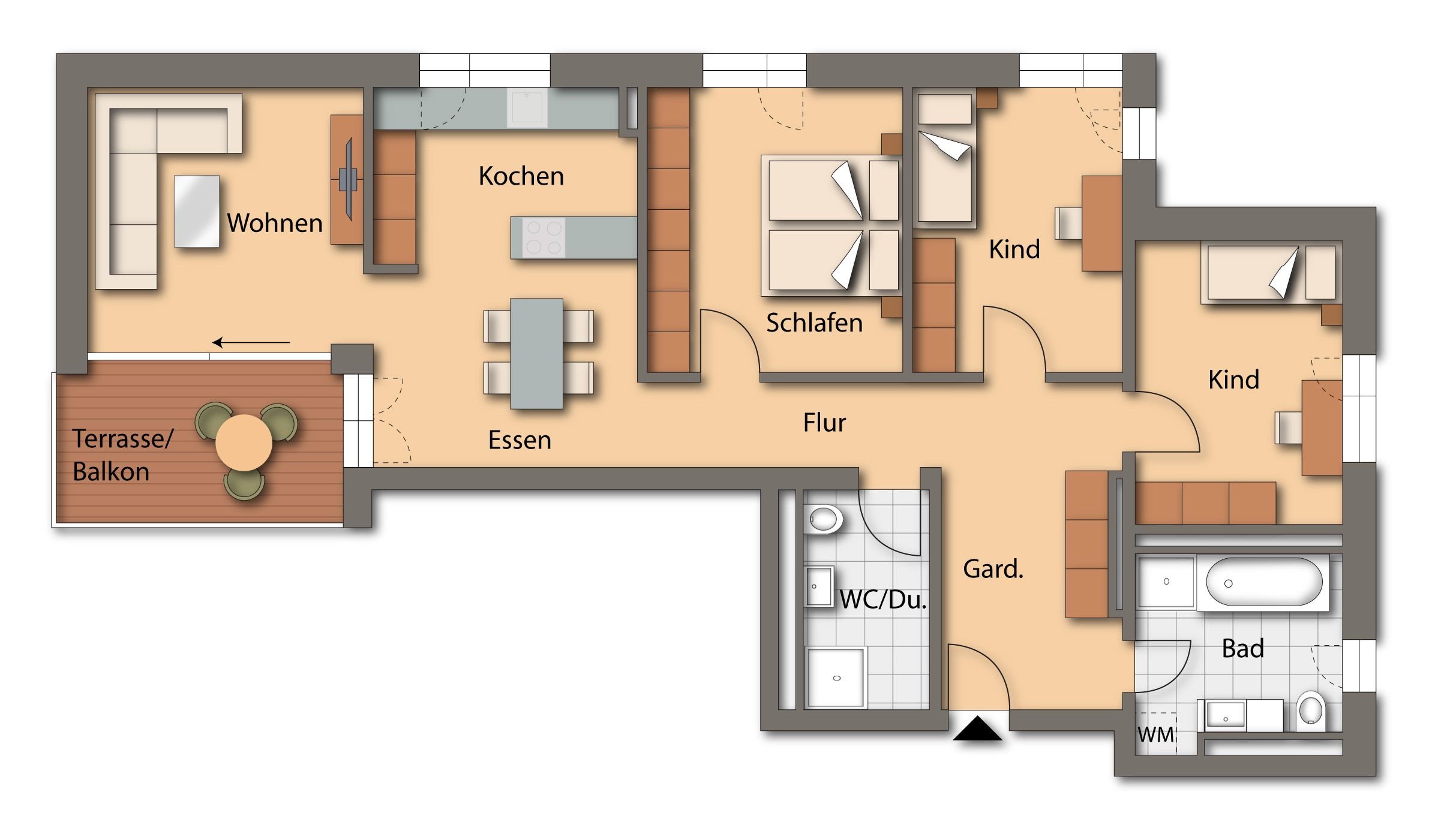 Wohnung zum Kauf 559.044 € 4 Zimmer 105,5 m²<br/>Wohnfläche 1.<br/>Geschoss Neumarkt Neumarkt 92318