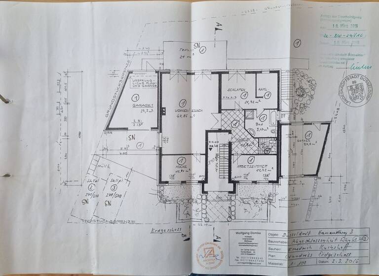 Wohnung zum Kauf 695.000 € 4 Zimmer 155 m² EG frei ab sofort Hanauer Weg 3 Oberbilk Düsseldorf 40227
