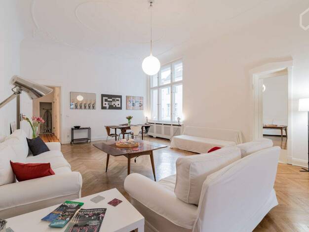 Wohnung zur Miete Wohnen auf Zeit 2.500 € 3 Zimmer 130 m² frei ab sofort Charlottenburg Berlin 10627