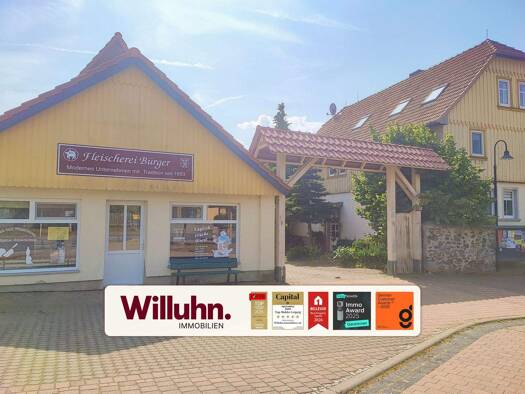 Gewerbeobjekt zum Kauf als Kapitalanlage geeignet 245.000 € 15 Zimmer 470 m² 1.520 m² Grundstück Königerode Harzgerode 06493