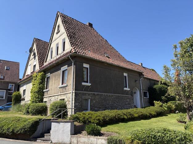 Doppelhaushälfte zum Kauf 165.000 € 4 Zimmer 110 m² 452 m² Grundstück Heiligenkirchen Detmold 32760